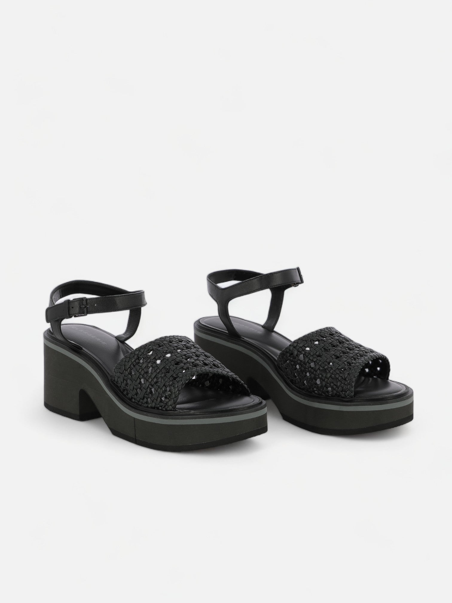 CELITA sandals, black nappa || OUTLET