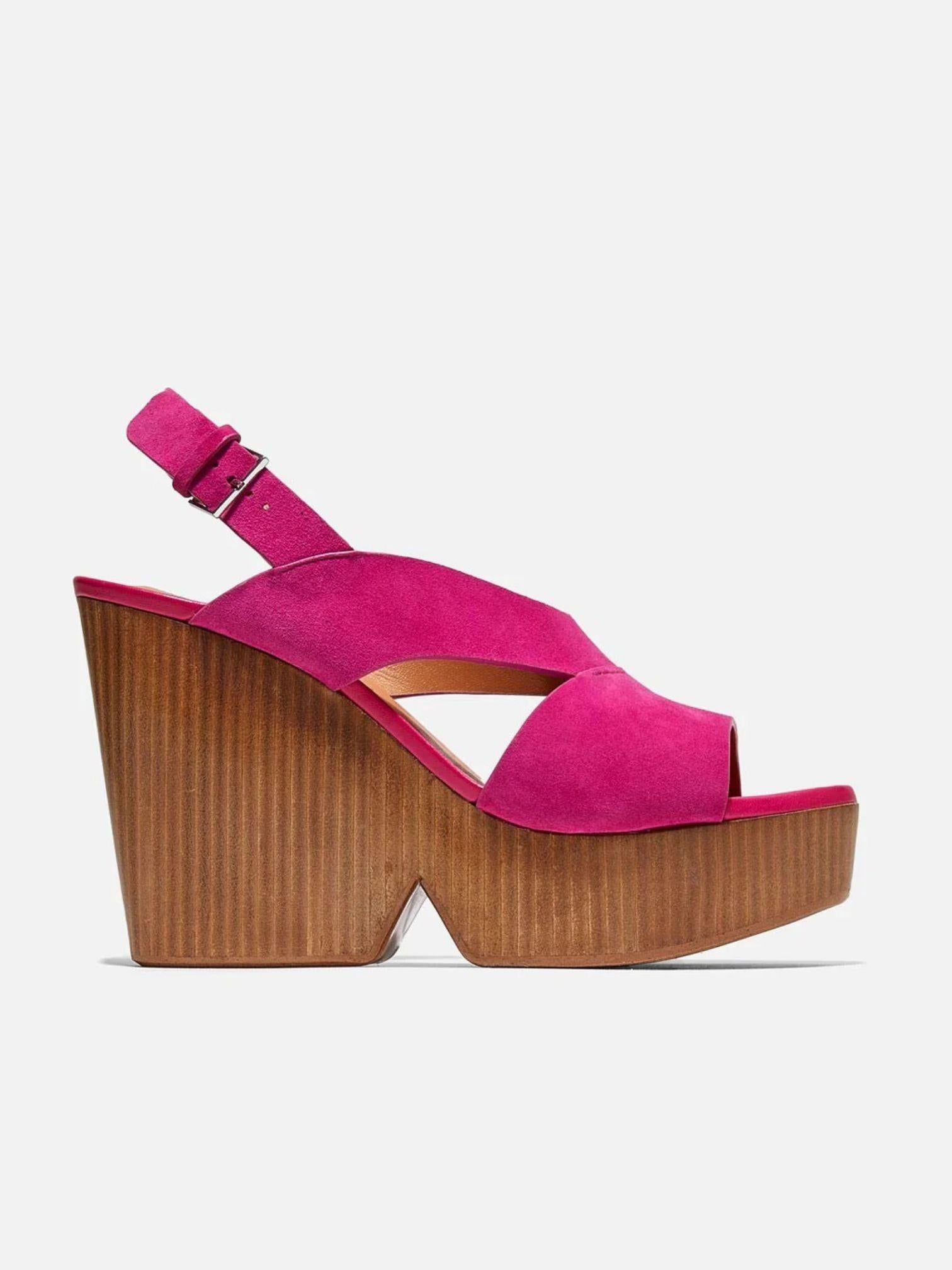 DAVA, suede hibiscus