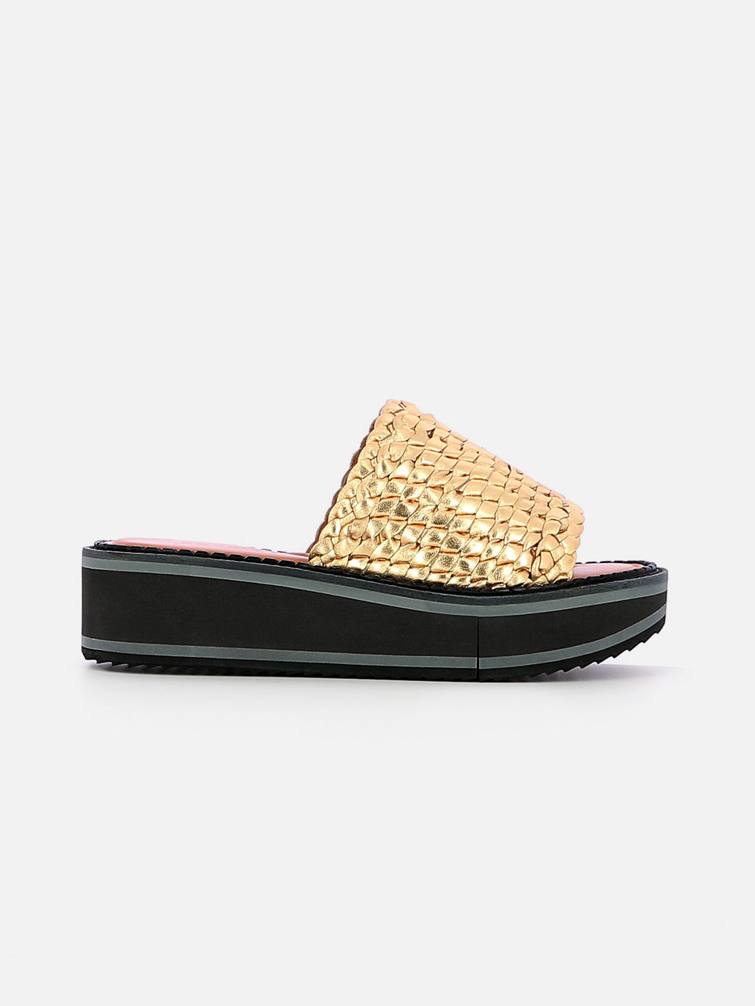 FABLE, gold nappa braid
