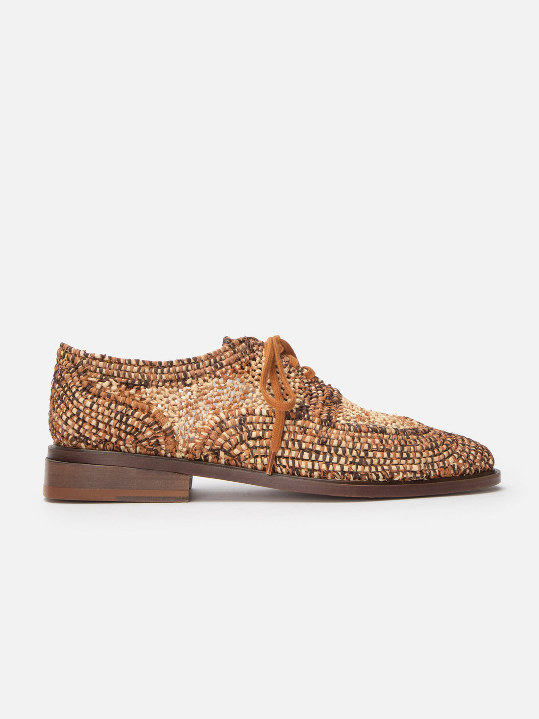 JAFIA, brown raffia