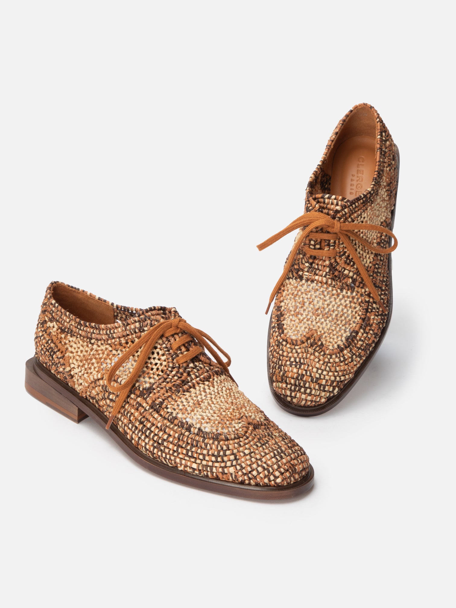 JAFIA, brown raffia