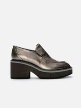 LOAFERS - ADELE, metallic gobi - Clergerie Paris - USA