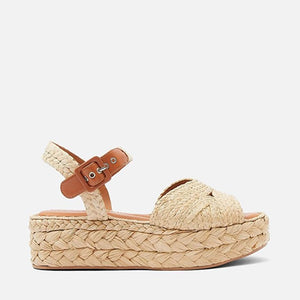 SANDALS - AIDA, natural straw - Clergerie Paris - USA