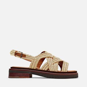 SANDALS - ALANA, raffia || OUTLET - Clergerie Paris - USA