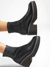 ANKLE BOOTS - ALBANE, stretch black - Clergerie Paris - USA