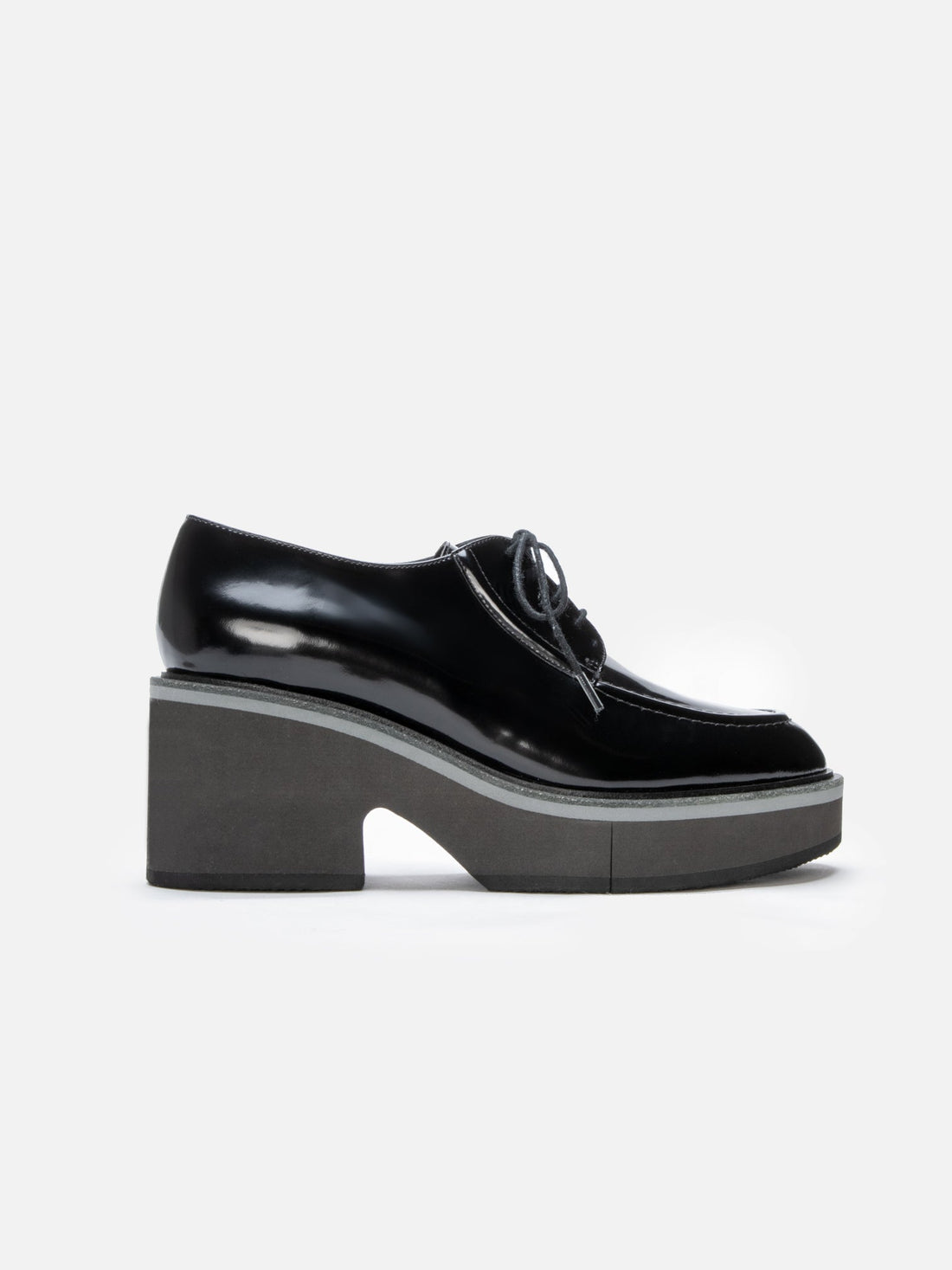 DERBIES - ANJA, gloss black - Clergerie Paris - USA