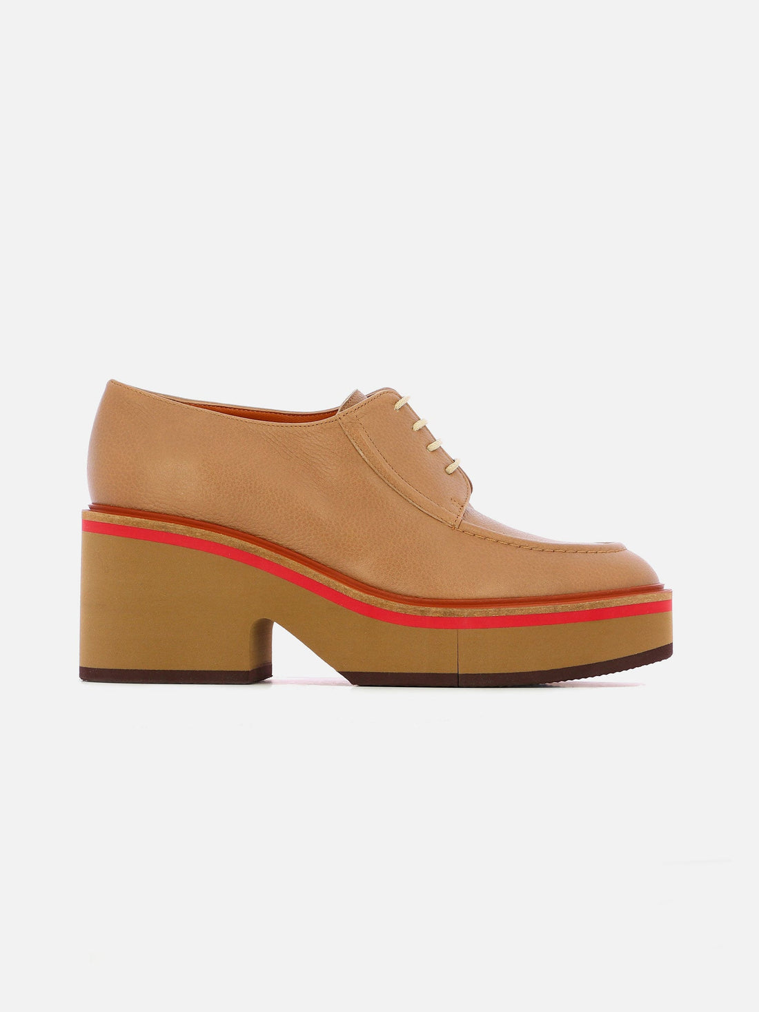 DERBIES - ANJA grained leather beige || OUTLET - ANJA1BEITUMM420 - Clergerie Paris - USA