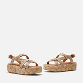 SANDALS - ANTONA, natural raffia || OUTLET - Clergerie Paris - USA