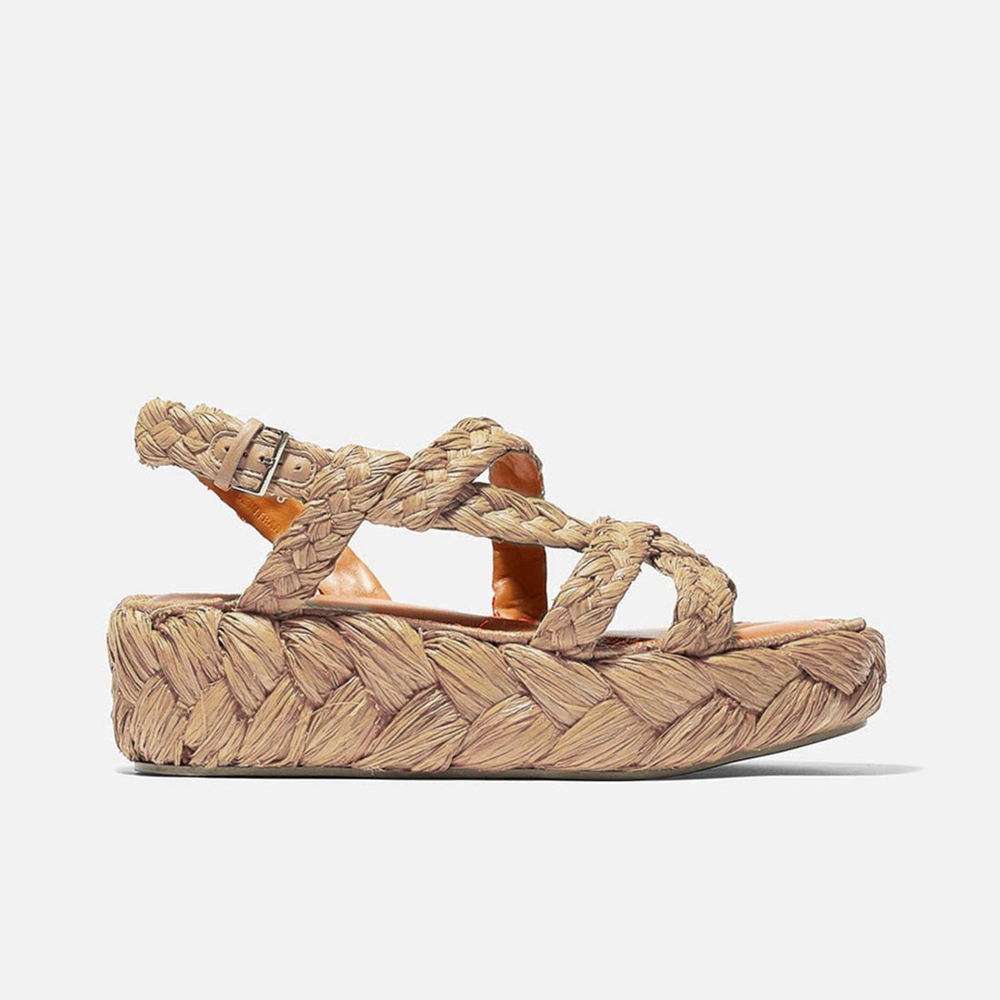 SANDALS - ANTONA sandals, natural raffia || OUTLET - ANTONANATRFIM350 - Clergerie Paris - USA