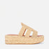 SANDALS - ARALIA, raffia natural - Clergerie Paris - USA