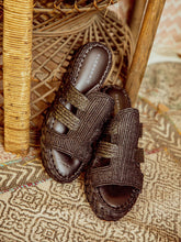 SANDALS - ARALIA sandals, raffia black - ARALIABLKRFFM350 - Clergerie Paris - USA