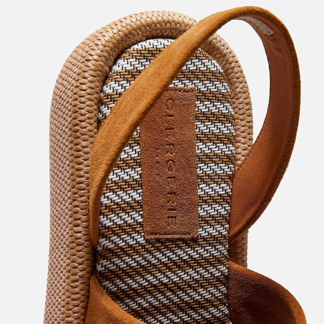 SANDALS - ARIELLE sandals, suede brown || OUTLET - ARIELLECWOOCRUM350 - Clergerie Paris - USA