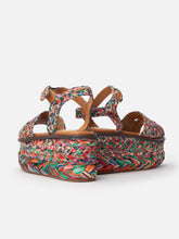 SANDALS - ARTY, bright raffia - Clergerie Paris - USA
