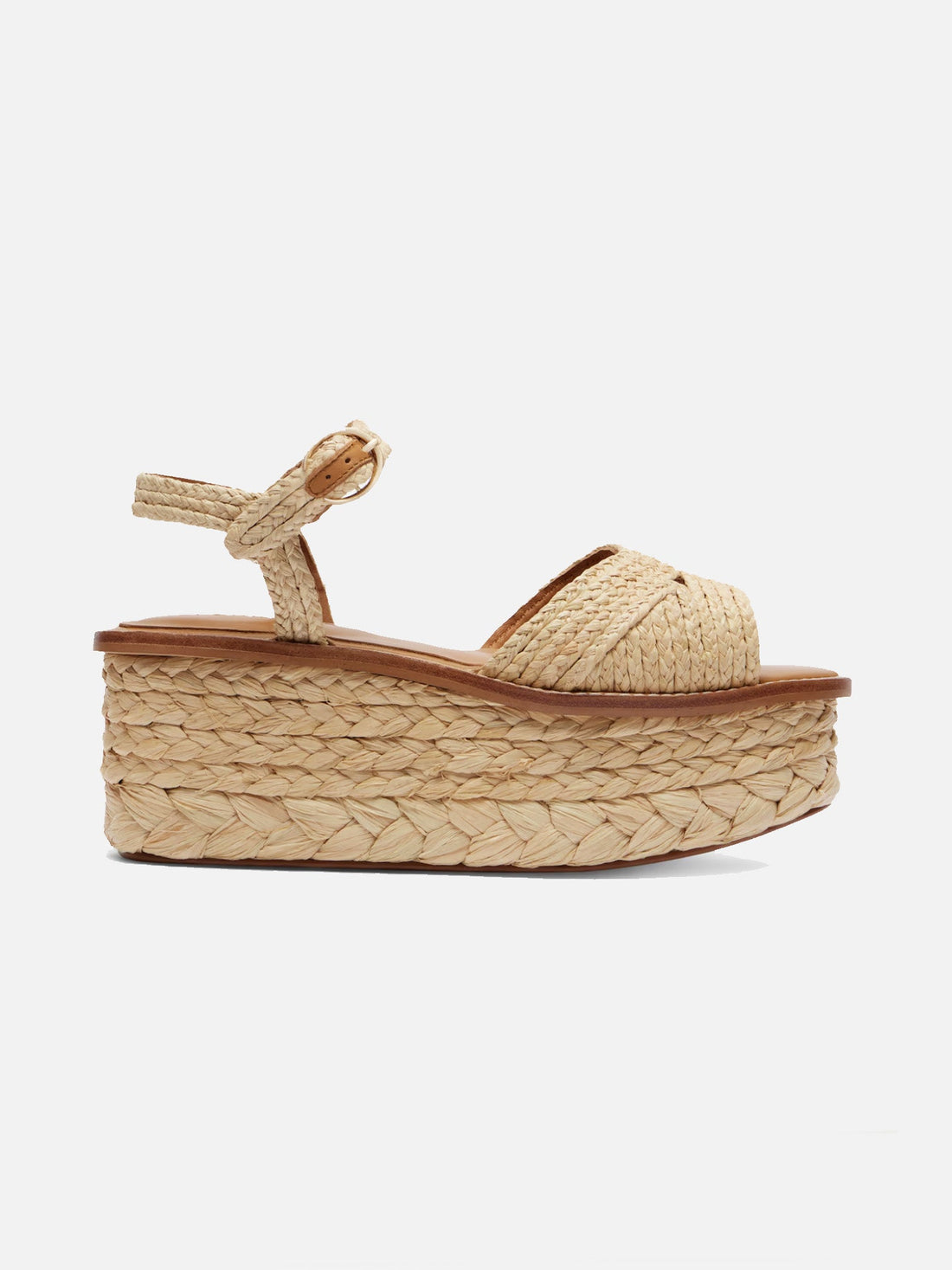 SANDALS - ARTY, natural raffia - Clergerie Paris - USA