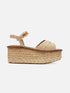 SANDALS - ARTY, natural raffia - Clergerie Paris - USA