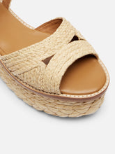 SANDALS - ARTY, natural raffia - Clergerie Paris - USA