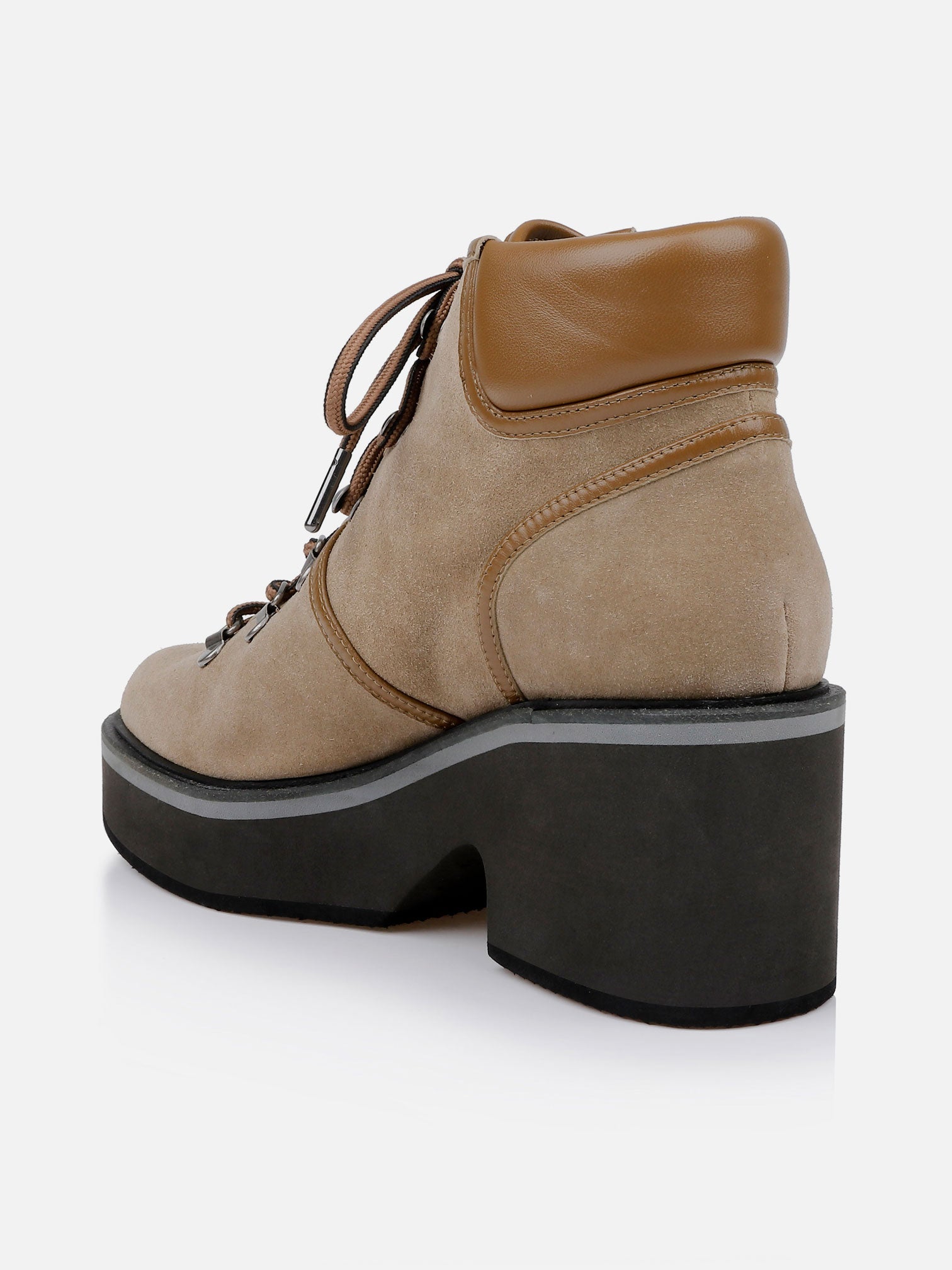 ANKLE BOOTS - ATLAS, suede gobi - Clergerie Paris - USA