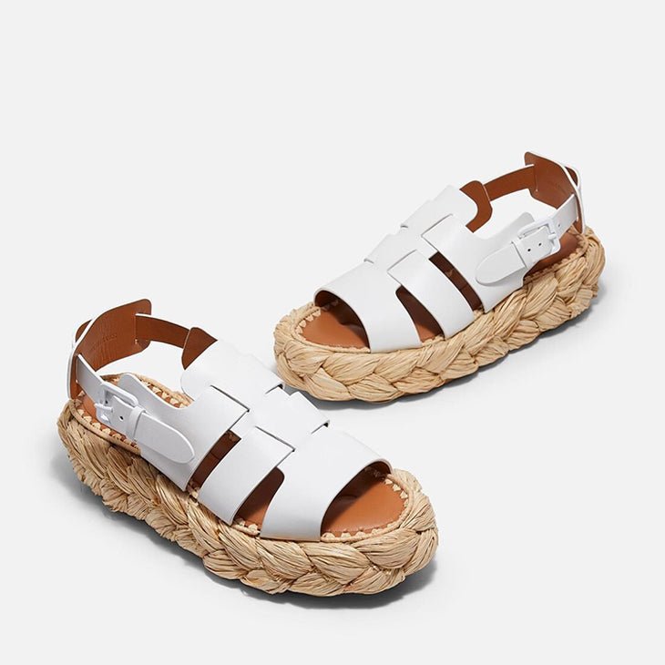 SANDALS - AUREL, white || OUTLET - Clergerie Paris - USA