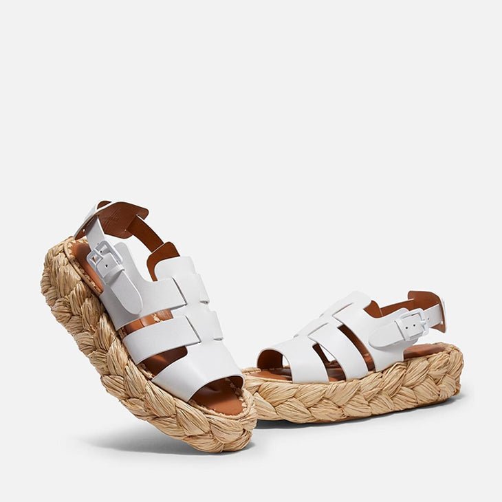 SANDALS - AUREL, white || OUTLET - Clergerie Paris - USA