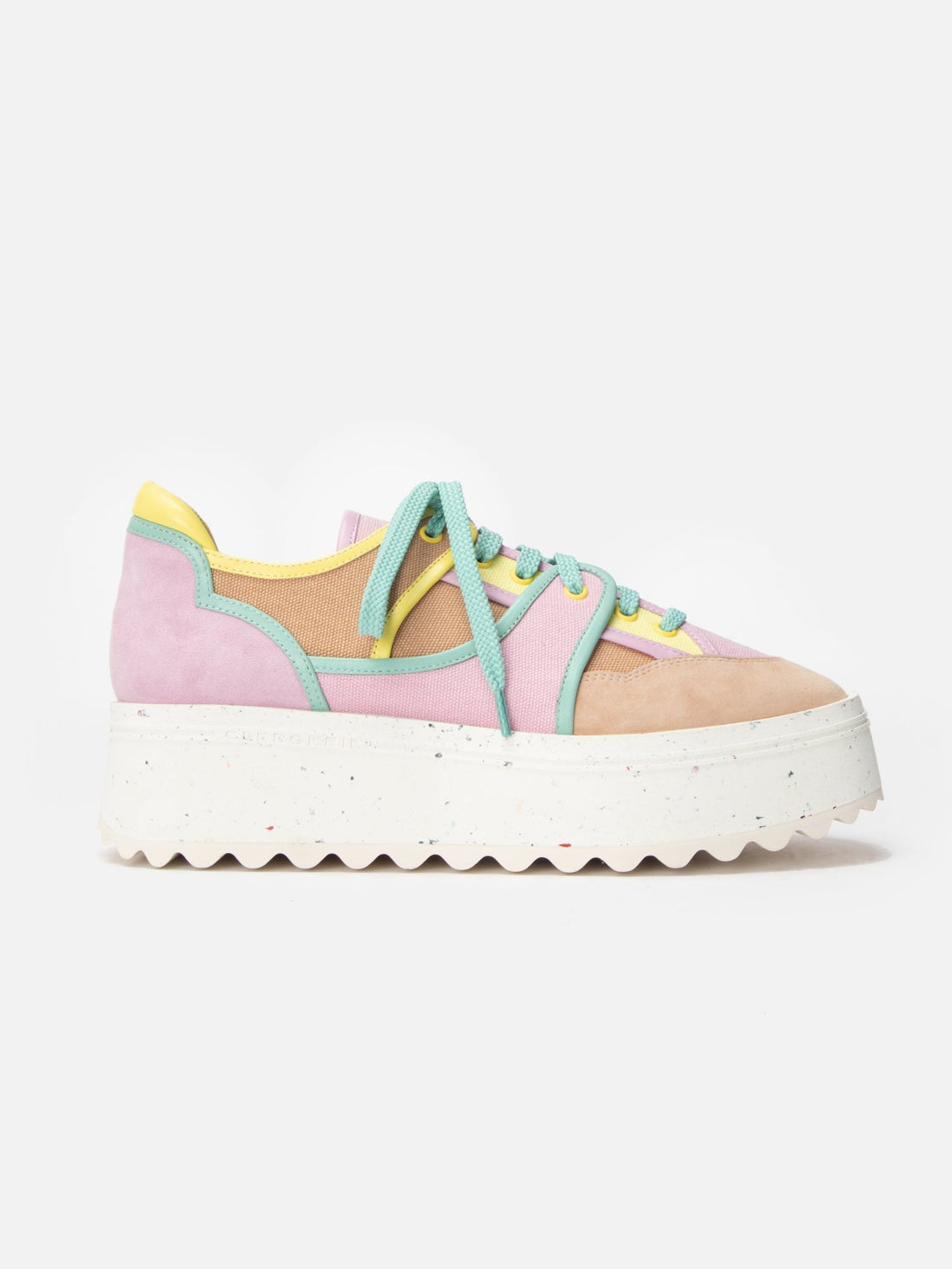 SNEAKERS - AURORA, nude suede - Clergerie Paris - USA