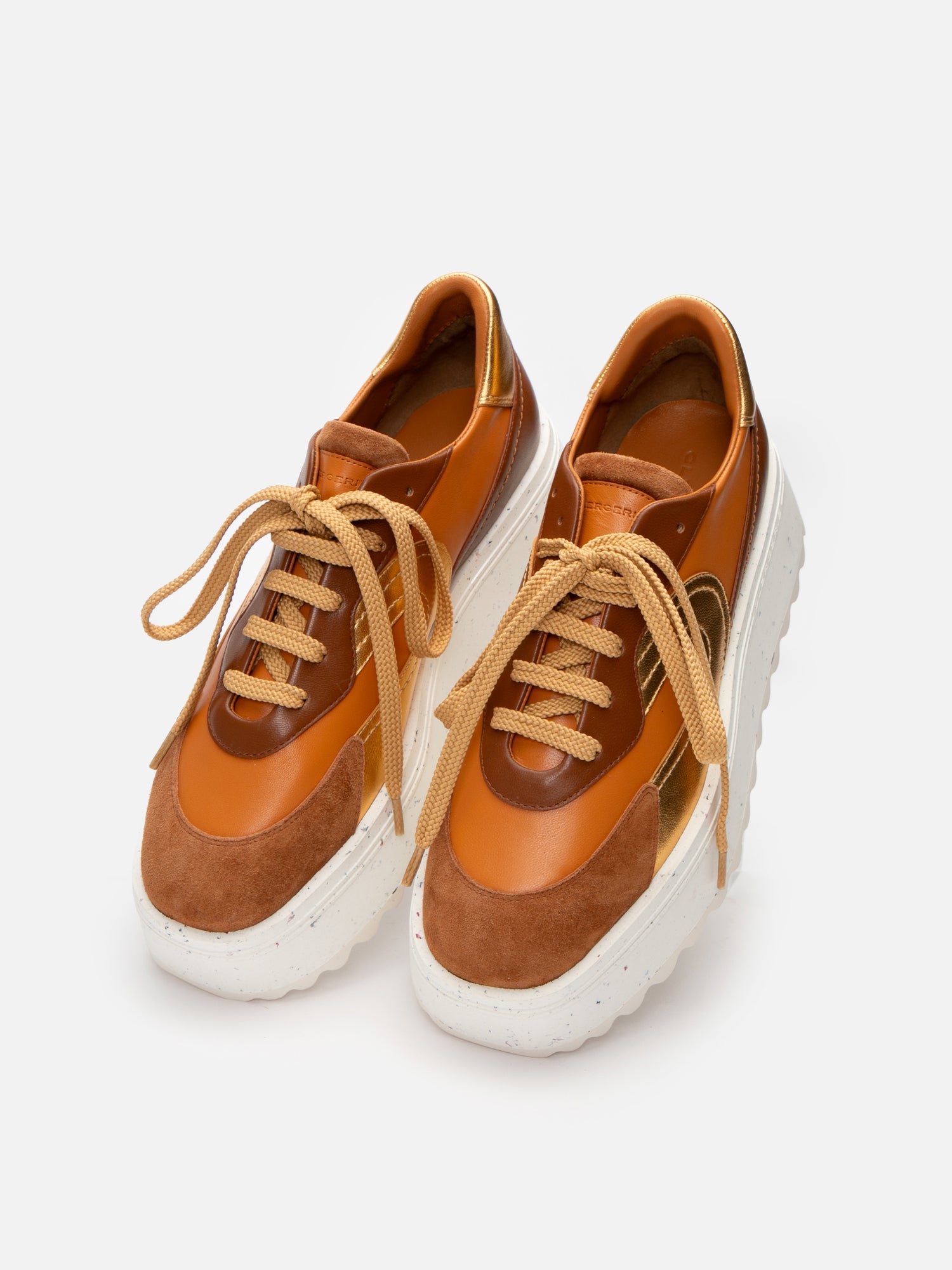 SNEAKERS - AWAKE, brown suede - Clergerie Paris - USA