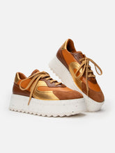 SNEAKERS - AWAKE, brown suede - Clergerie Paris - USA