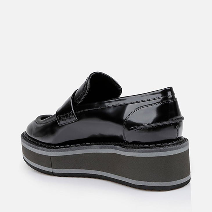 LOAFERS - BAHATI, gloss black - Clergerie Paris - USA