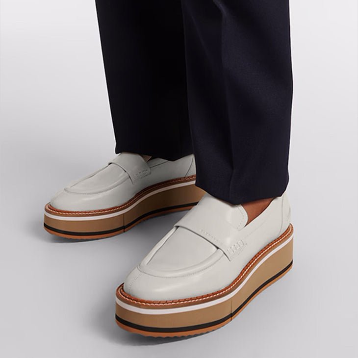 LOAFERS - BAHATI, white - Clergerie Paris - USA