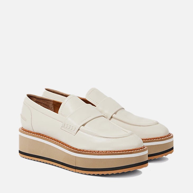 LOAFERS - BAHATI, white - Clergerie Paris - USA