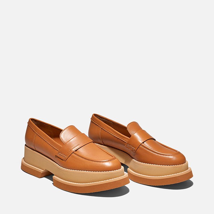 LOAFERS - BANEL, rust - Clergerie Paris - USA