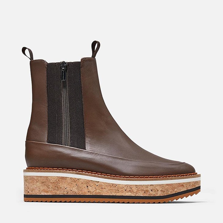 ANKLE BOOTS - BAYA, wood brown - Clergerie Paris - USA