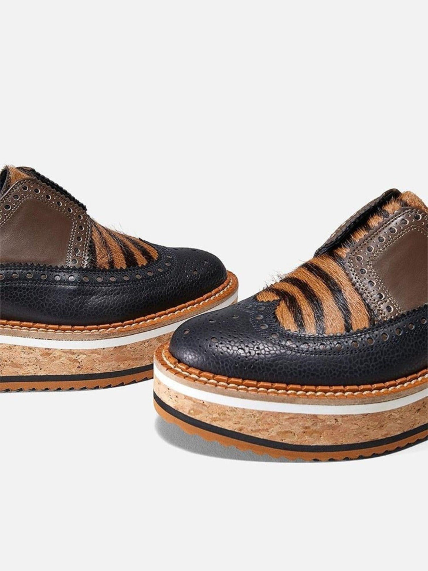 DERBIES - BECKA, black caviar - Clergerie Paris - USA