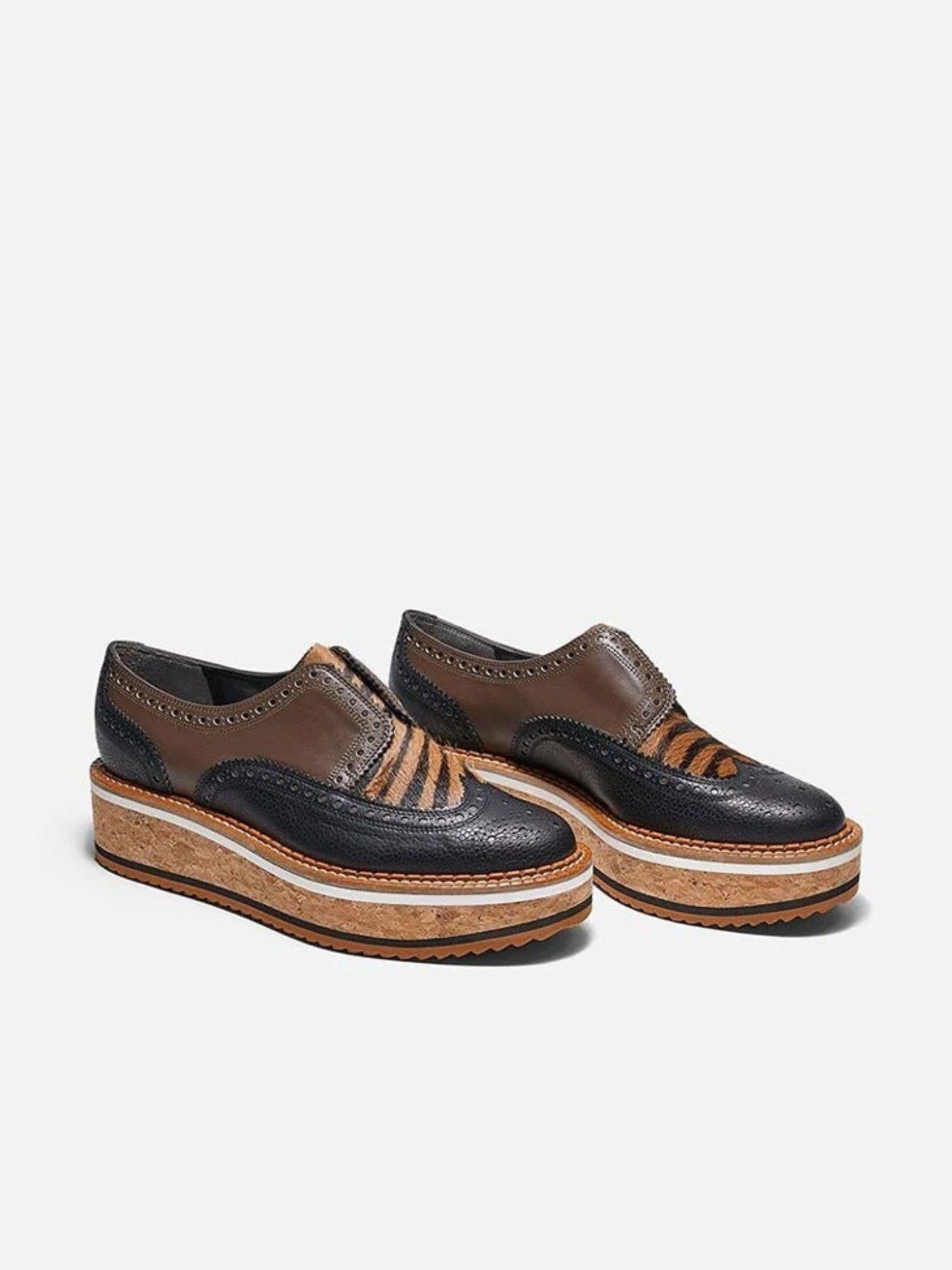 DERBIES - BECKA, black caviar - Clergerie Paris - USA