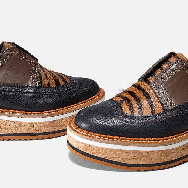 DERBIES - BECKA, black caviar || OUTLET - Clergerie Paris - USA