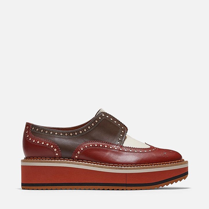 DERBIES - BECKA, brick || OUTLET - Clergerie Paris - USA