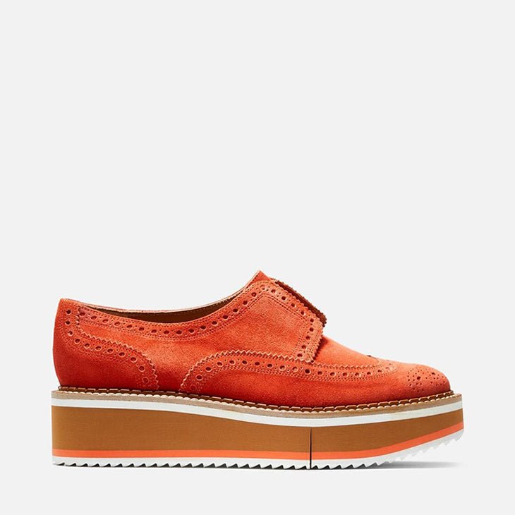 DERBIES - BECKA, fiery red || OUTLET - Clergerie Paris - USA