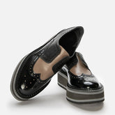 DERBIES - BECKA, gloss black - Clergerie Paris - USA