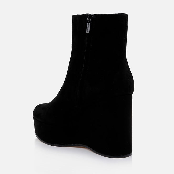 ANKLE BOOTS - BELEN, suede black - Clergerie Paris - USA