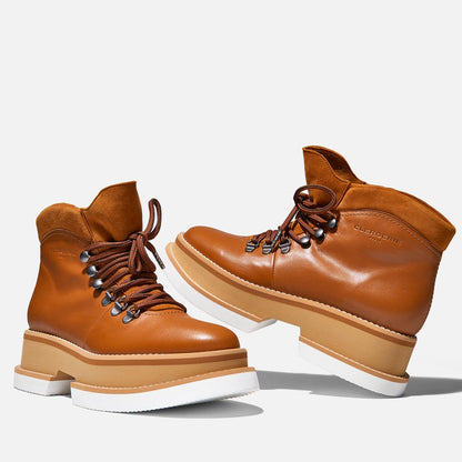 ANKLE BOOTS - BELINA ankle boots, rust calfskin || OUTLET - BELINARUSCALM340 - Clergerie Paris - USA