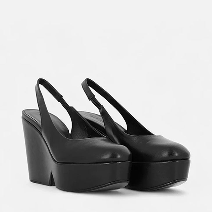 WEDGES - BELITA, black - Clergerie Paris - USA