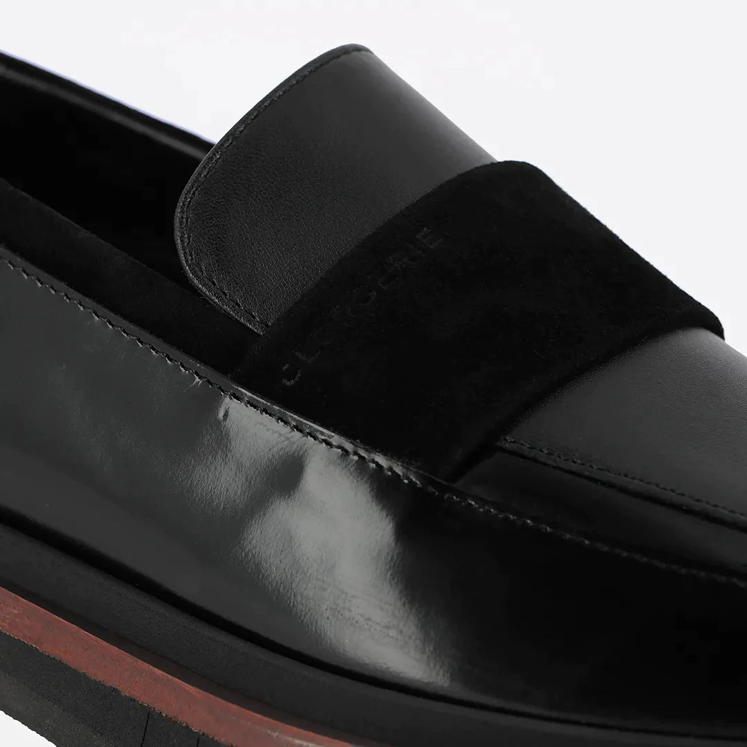 LOAFERS - BERNA loafers, calf leather black || OUTLET - BERNABLKSPAM340 - Clergerie Paris - USA