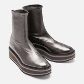 ANKLE BOOTS - BERTA, silver || OUTLET - Clergerie Paris - USA