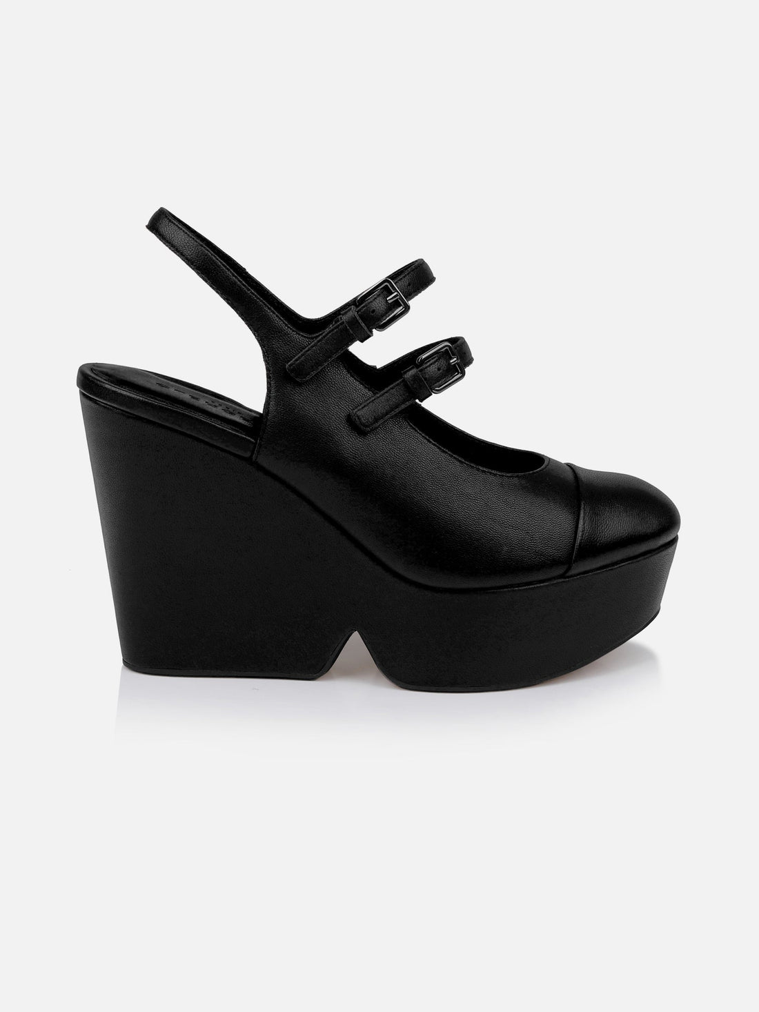 WEDGES - BONITA, black - Clergerie Paris - USA