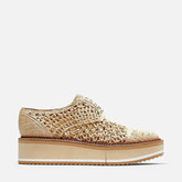 DERBIES - BORRIL, natural raffia || OUTLET - Clergerie Paris - USA