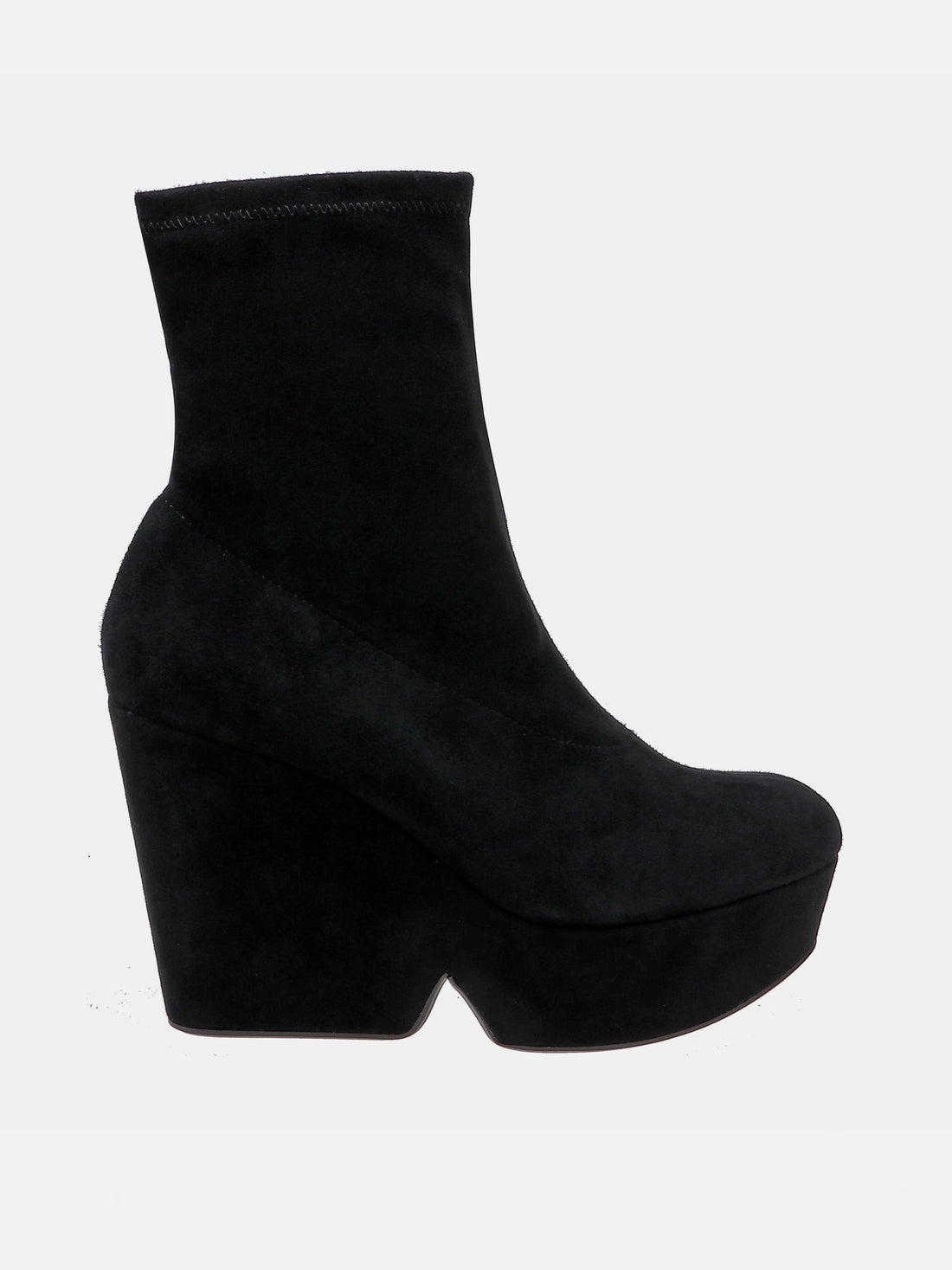 ANKLE BOOTS - BRENDA, suede stretch black - Clergerie Paris - USA