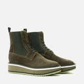 ANKLE BOOTS - BRENDY, leaf green || OUTLET - Clergerie Paris - USA