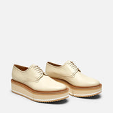 DERBIES - BROOK, beige || OUTLET - Clergerie Paris - USA