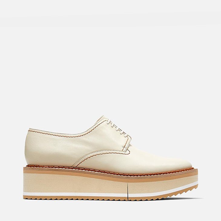 DERBIES - BROOK, beige || OUTLET - Clergerie Paris - USA