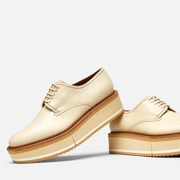 DERBIES - BROOK, beige || OUTLET - Clergerie Paris - USA