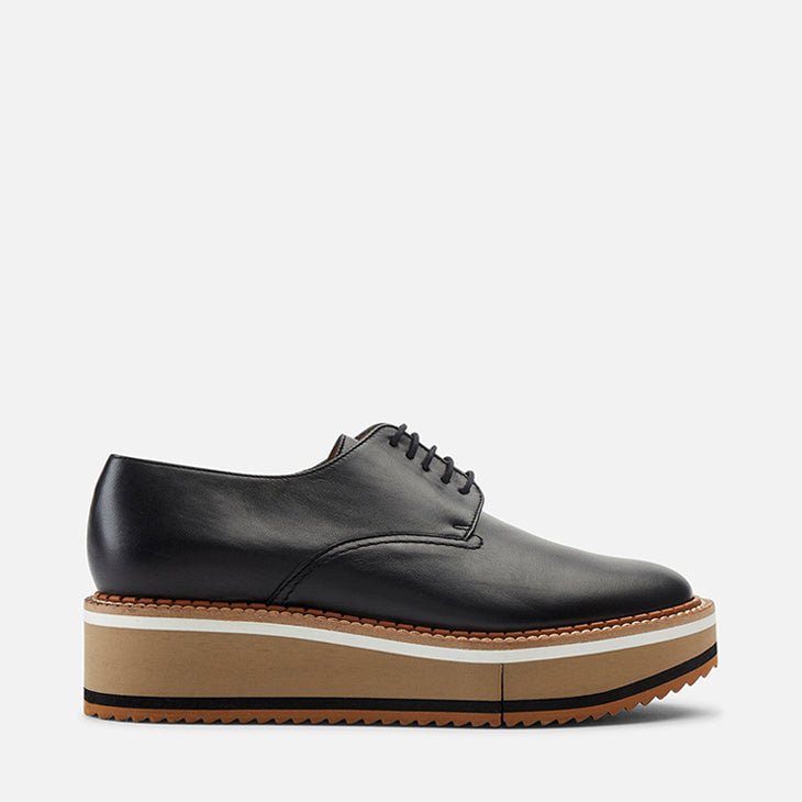 DERBIES - BROOK, black &amp; nude || OUTLET - Clergerie Paris - USA